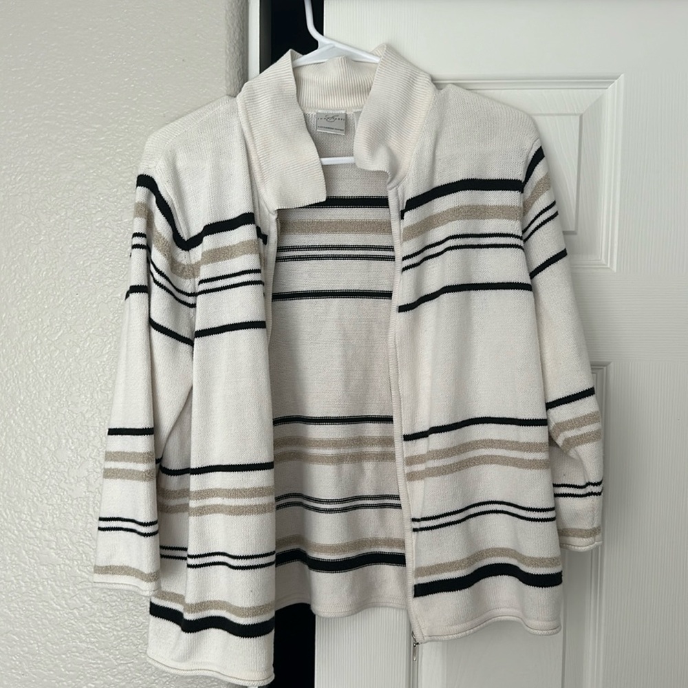 Emma & James Knitted sweater zipper